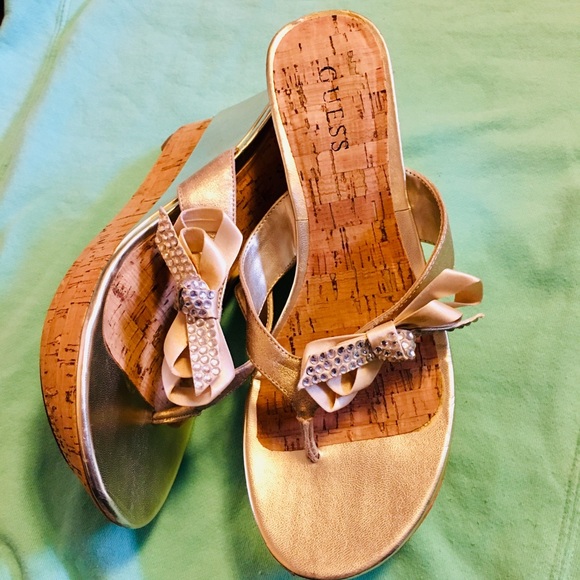 Guess wedge sandals - Picture 1 of 5